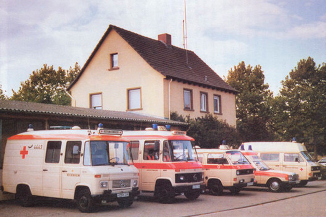 OV-Gebäude in der Heidelbergerstraße von 1972 bis 1999