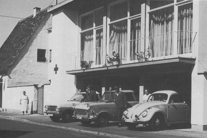 OV-Gebäude in der Jahnstraße bis 1971